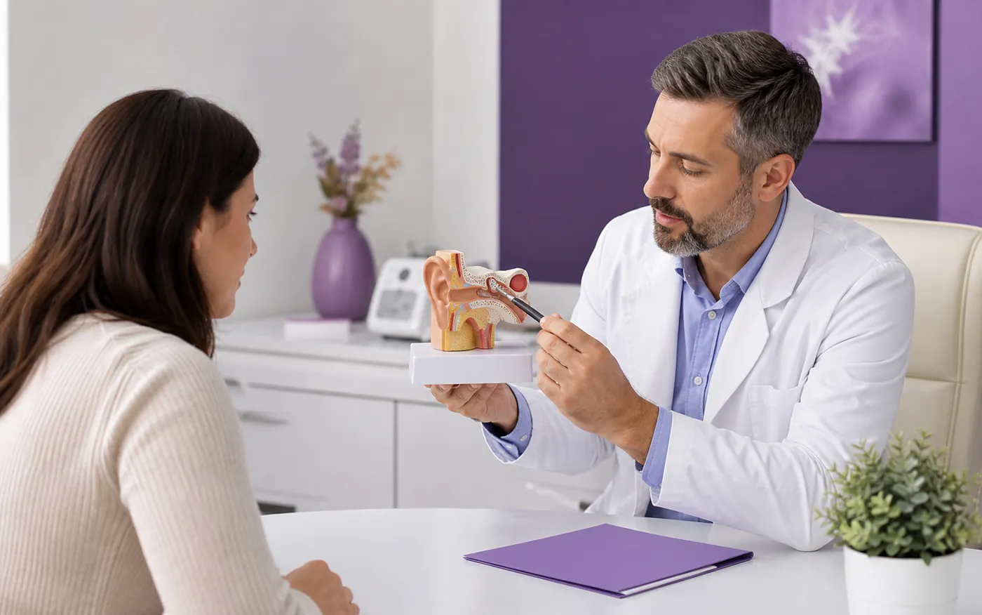ENT consultation and treatment planning